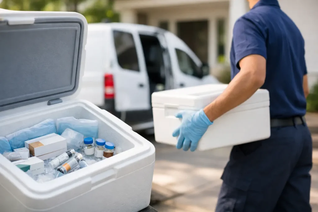 Temperature Controlled Medication Delivery Service